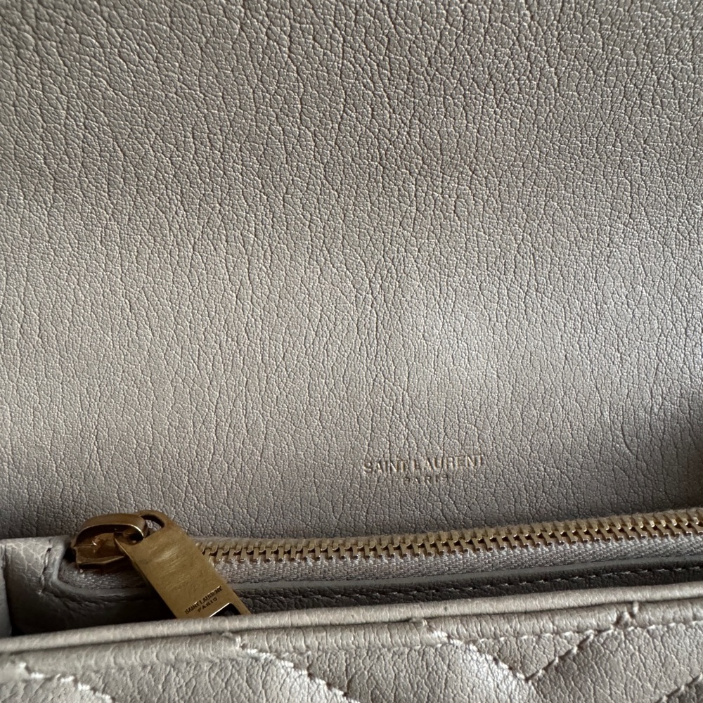 YSL Medium College Bag - Rare Taupe Color - Picture 14 of 16